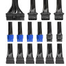 Блок питания 500W EXEGATE 80 PLUS® BRONZE 500PPH-S-OEM кабель 220V с защитой от выдергивания)