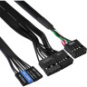 Корпус Minitower EXEGATE BAA-105-01-AAA400 EX291141RUS